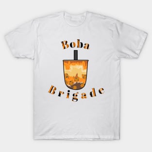 Boba Brigade Tiger Brown Sugar Milk Tea T-Shirt